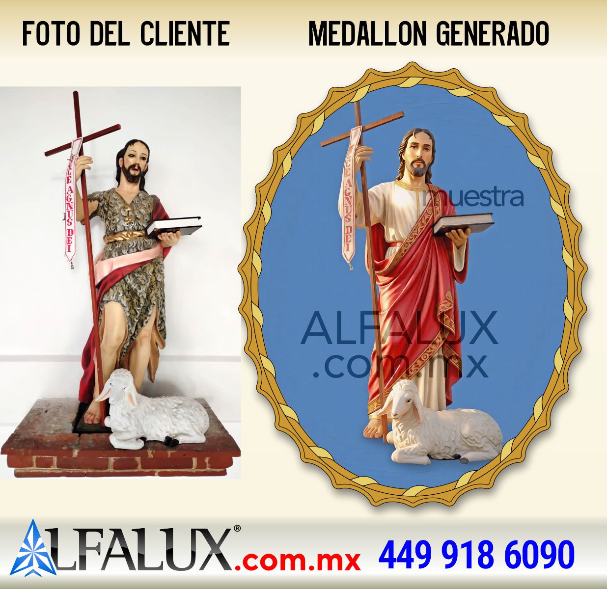 Medallones ANTES DESPUES San Juan Bautista 2 2026